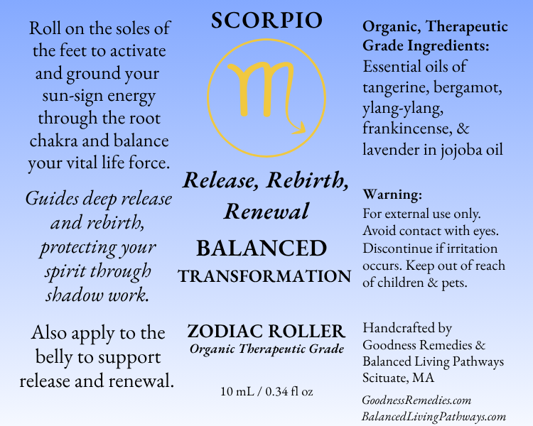 Zodiac Essence Oil — Personalized Aromatherapy Blend