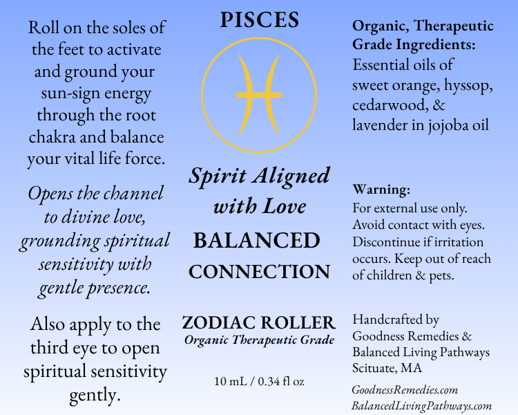 Zodiac Essence Oil — Personalized Aromatherapy Blend