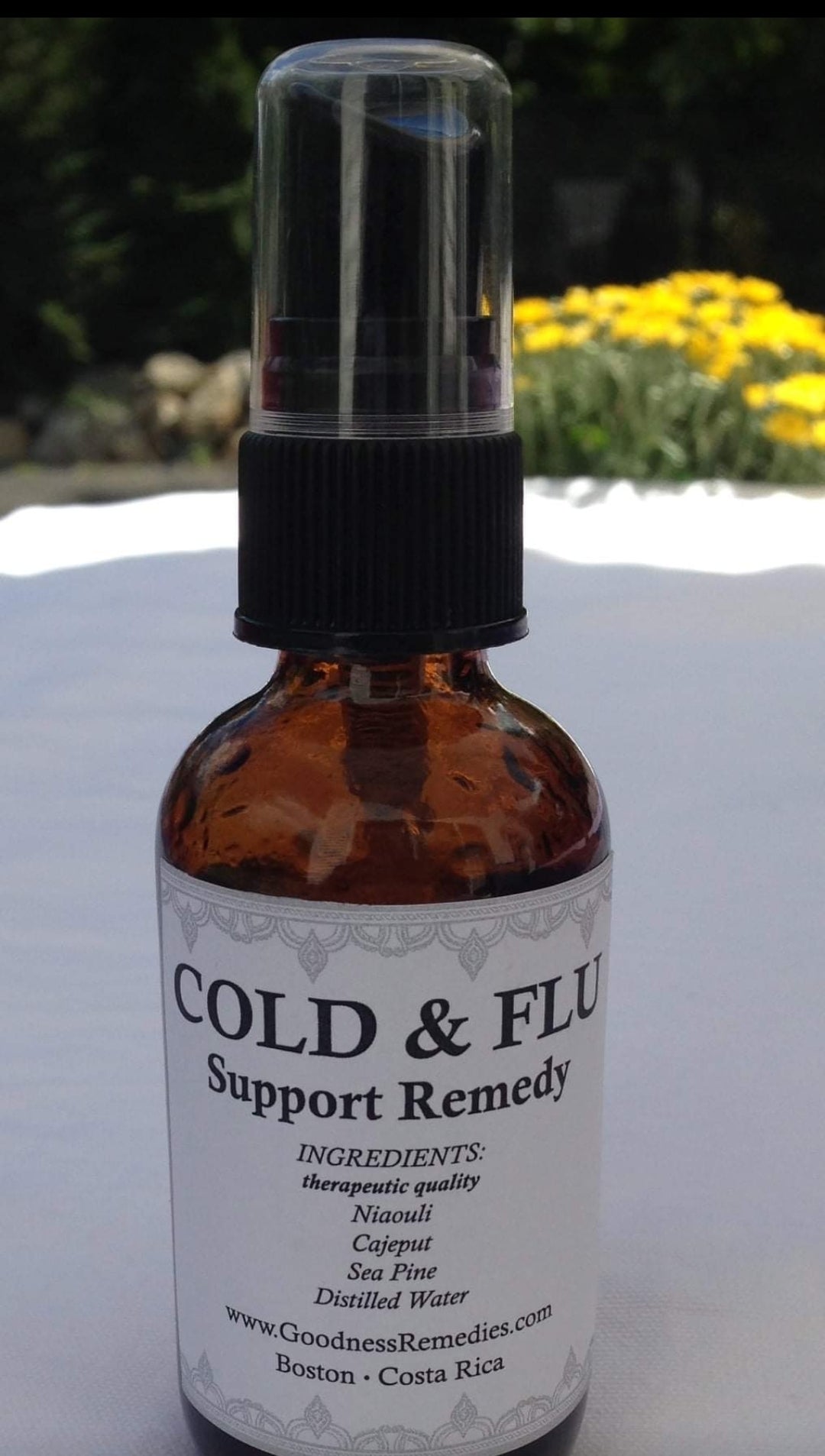 Cold & Flu Remedy - 4 oz