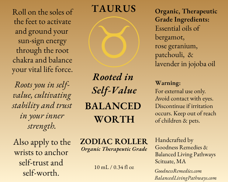 Zodiac Essence Oil — Personalized Aromatherapy Blend