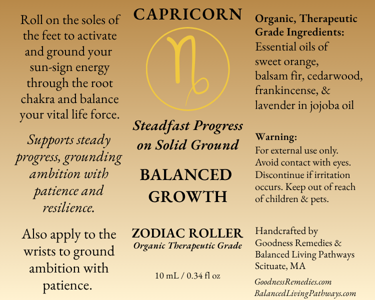 Zodiac Essence Oil — Personalized Aromatherapy Blend