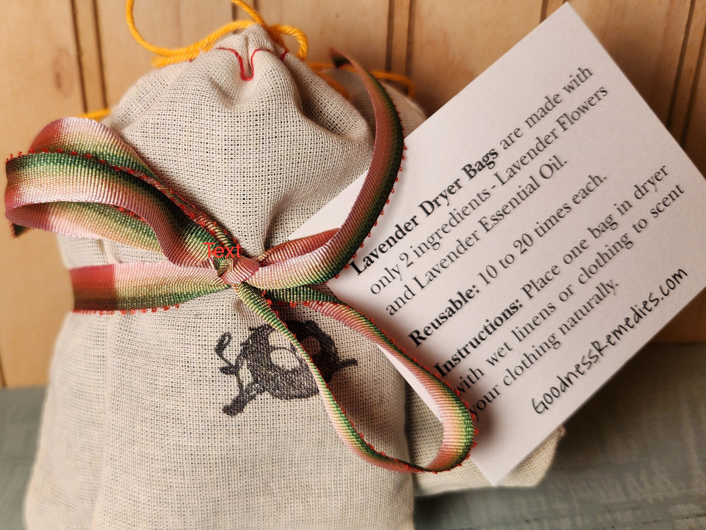 Lavender Dryer Bags