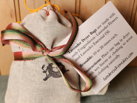 Lavender Dryer Bags