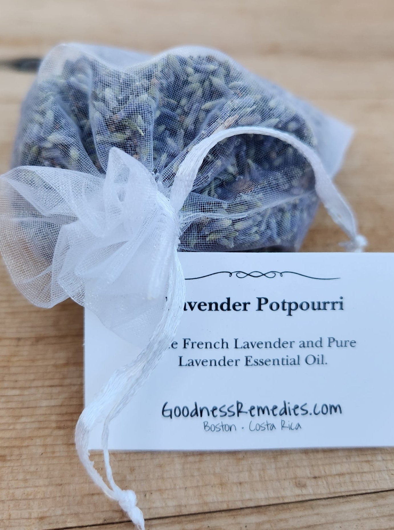 Lavender Potpourri Sachet